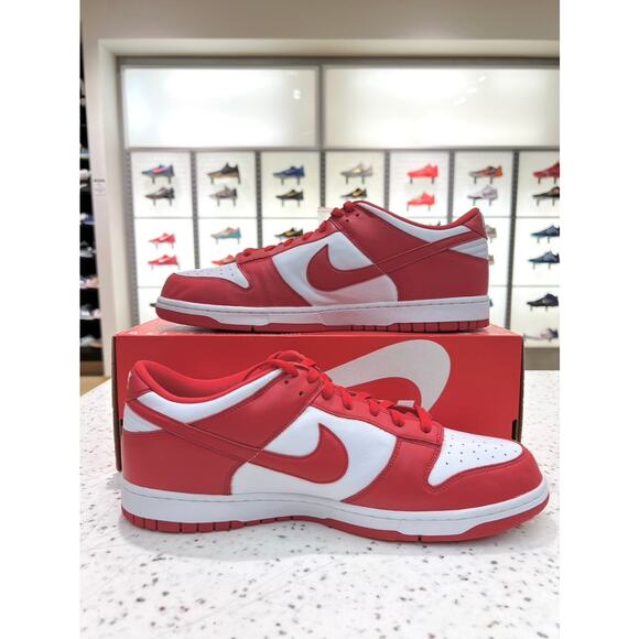 Nike Dunk Low SP St. John's White University Red - UNLV Varsity USC CU1727 100 - Picture 2 of 9